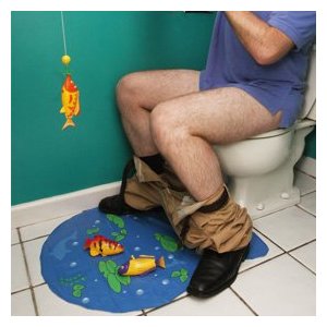 Hook Line and Stinker Fishing Game - Funny bathroom fishing game